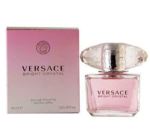 Versace Bright Crystal 3.0 oz Women's Perfume Spray EDT NEW FACTORY SEALED BOX